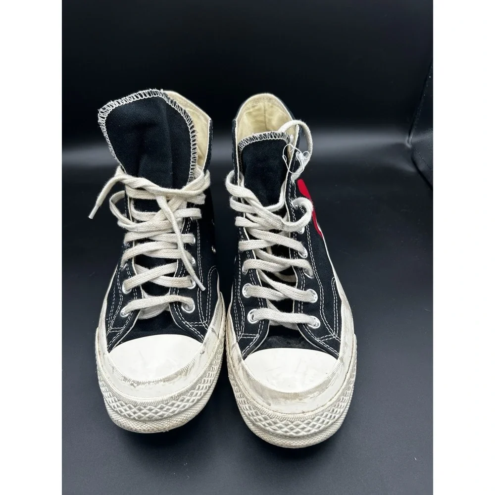 Converse Chuck Taylor All Star Comme des Garcons Play High Top Sneakers Sz 8M